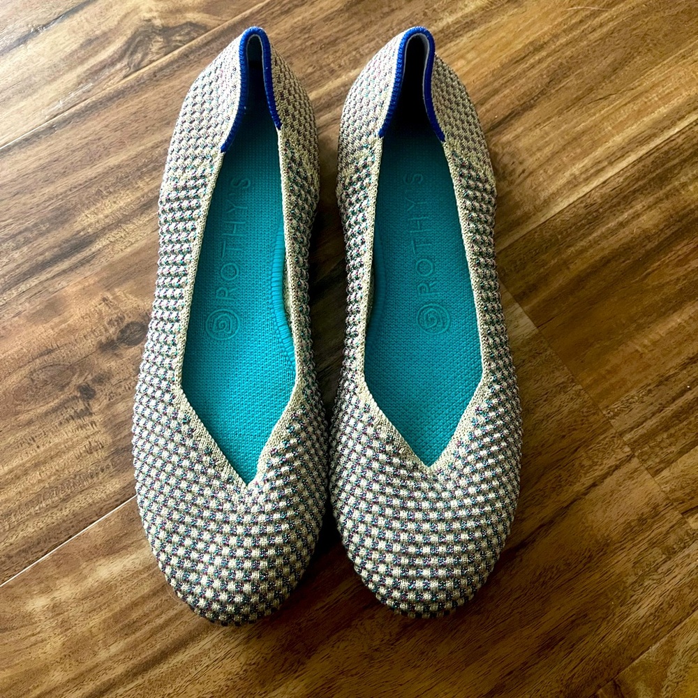 Rothy’s sparkly flats